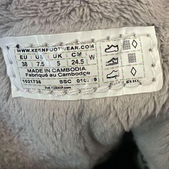 Keen Terradora grey ankle height waterproof boot women’s shoe size 7.5 - Picture 13 of 13